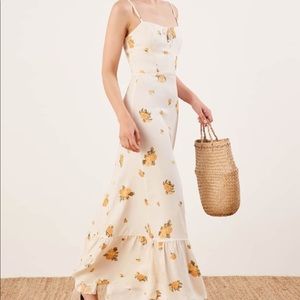 Reformation prairie maxi dress